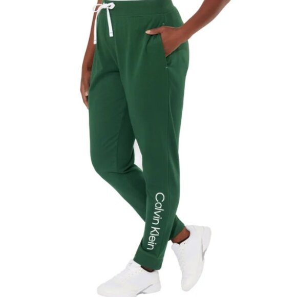 NWT Calvin Klein Women's Logo Jogger, 2-pack, Black Pack - Picture 7 of 10